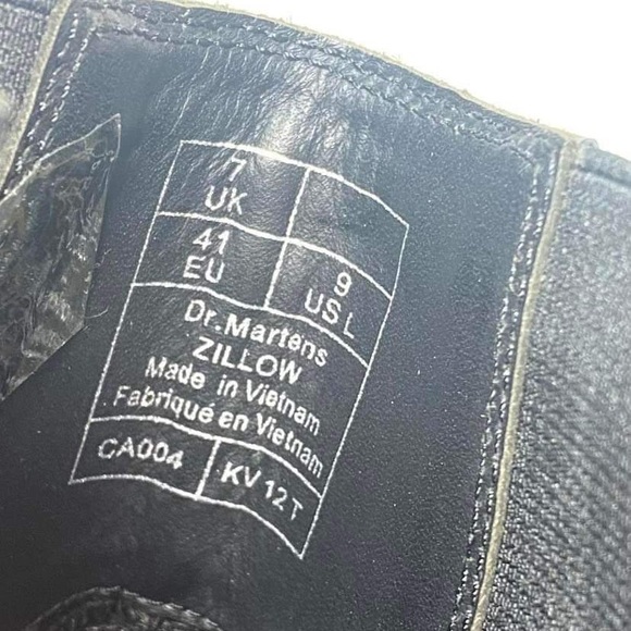 Dr.Martens Zillow Black Glossy Patent Leather Boors - Picture 14 of 14